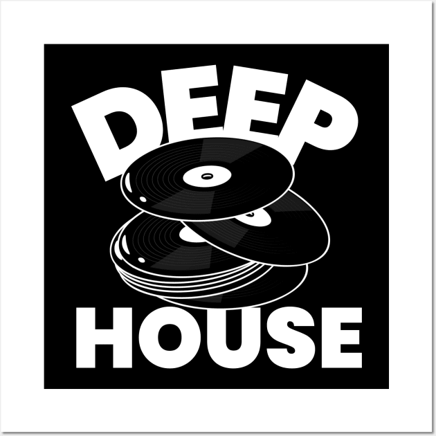 DEEP HOUSE Wall Art by DISCOTHREADZ 